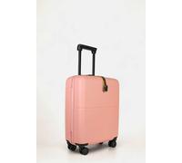 JLY Premium 100% Makrolon PC Hardshell Small Carry-On Cabin Suitcase 19' in Peach JLY Peach Small