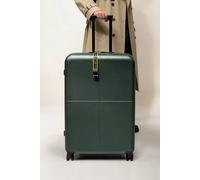 JLY Premium Large Expandable 100% Makrolon PC Hard Shell Suitcase in Dark Green JLY Dark Green Large