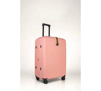 JLY Premium Large Expandable 100% Makrolon PC Hard Shell Suitcase in Peach JLY Peach Large