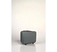 JLY Premium Vanity Travel Case 100% Makrolon PC with Waterproof Pocket in Dark Green JLY Dark Green