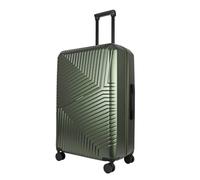 JLY Swirf Large Hard Shell Luggage - Hunter Green Lightweight Travel Suitcase with TSA Lock, 360 Spinner Wheels and Spacious Interior for Extended Journeys