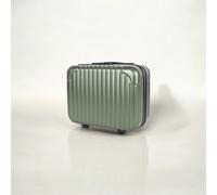 JLY Travel Makeup Vanity Case Lightweight Strap-on Toiletries Organiser in Dark Green | Size: Large JLY Dark Green Large