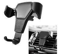 Jlyifan Mobile Phone Car Holder Stand 360 Rotating Air Vent Mount Holder for iPhone 16 Pro 15 Plus iPhone 15 14 13 12 11 Pro Max XR X XS Max Google Pixel 9 Pro 8 7 6 Pro 6a 5 4a 5G (Black)