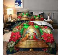 JLZBXCUER Jesus - Religion Duvet Cover Sets 3 PCS Hotel Quality Quilt Cover Bedding Bed Covers with Pillowcases with Zipper Closure Ultra Soft Hypoallergenic Microfiber King（220x240cm）