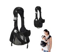JM Baby Sling for Newborn, Toddler Carrier on the Side, Ergonomic Toddler Carrier, Portable Baby Carrying Strap, Adjustable Buckles Baby Carrier, for Babies from 3 to 36 Months, Toddlers up to 25 kg