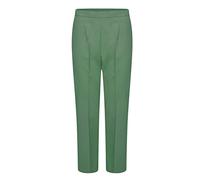 JM CLOTHING Ladies Nurse Work Carer Stretch Half Elasticated Trousers Casual Office Work Pull On Plus Size Trousers Straight Leg Pants Wiggly Fashion. Sage Green