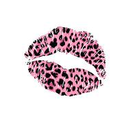 JM Life Leopard Print Sexy red Lips Lip Wall Sticker self-Adhesive Living Room Background Wall Decoration Wall Sticker