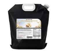 JM Posner Liquid White Chocolate Hazelnut Sauce Spout Bag (5kg)