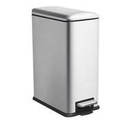 JM ·YIPENG Kitchen Bin 45L,Lager Pedal Bin with Soft Close Lid, Slim Kitchen Bin with Removable Inner Bucket for Home, Slim Bins for Kitchen, Dining Room and Office