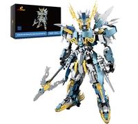 JMBricklayer Mecha Robot Building Sets, Cool Hero Mech Model Kits for Adults, STEM Display Decor with Movable Joints, Action Figures Gifts for Boys, Girls, Men, Kids Aged 8,9,10,11+ (1576PCS)