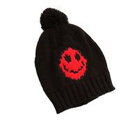 JMC Trading Company Adults Smiley FACE SKI HAT Black