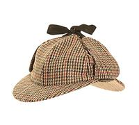 JMC Trading Company NEW Wool Tweed Deerstalker Country HAT Size 59 Multi