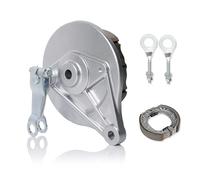 JMCHstore Rear Drum Brake Cover Shoe Kit w/Chain Tensioner for Baja Massimo MB200, Baja Heat, Mini Baja, Baja Warrior, Baja Carbon 6.5 Serengeti puma/Yukon trail puma 196cc Mini Bike