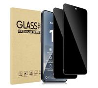 JMDZDL Screen Protector for Xiaomi 15 5G Privacy Screen Protector, [Pack of 2] Privacy Screen Protector for Xiaomi Mi 15 Privacy Screen Protector 9H Hardness Anti-Spy Tempered Glass Anti-Spy Privacy