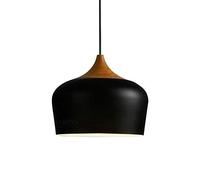 JMEDIC Scandinavian Design Pendant Lamp, Restaurant Hanging Chandelier, 1-Head Creative Bar Ceiling Lighting Fixture, Personality Metal Color Lampshade, For E26 Screw Balcony, Study, Office Lantern