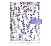 jmeowio 144 Slots Wisteria Flower Nail Art Sticker Storage Book Nail Art Decals Collecting Album Empty Display Book Collecting Holder Binder Book Plastic DIY Design Tools for Nail Art Sticker