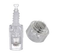 JMFBeauty 36 Pin Replacement Needles Cartridge, Pack of 10 Universal Model Replacement Needles Micro Needle Cartridges for Car Micro Adjustable Derma Pen Microneedling Pen (36 Pins Bayonet)