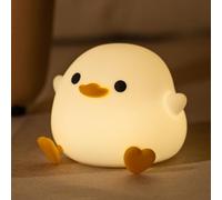 JMG-Myratts Night Light for Kids, Cute Soft Silicone Dodo Duck Lamp, Dimmable Nursery Portable Duck Kawaii Lamps, Bedside Lamp for Baby Toddler Adult[Energy Class G](Dodo Duck)