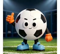 JMG-Myratts Night Light for Kids, Cute Soft Silicone Football Lamp, Dimmable Timer Nursery Portable Kawaii Lamps, Bedside Lamp for Baby Toddler Adult[Energy Class G] (Football-BW)