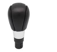 JMGTLSFA Gear Stick Cover Head for Volvo S60 S80 V70 XC70 XC60 Black/Beige Leather 5/6 Speed Manual Gear Shift Knob Shifter Handball Car Interior(Black 5 Speed)