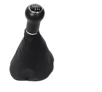 JMGTLSFA Gear Stick Cover Head for VW for Polo 6N 6N2 for Golf 3 MK3 for for Lupo 1996-2001 5/6 Speed Car Accessories Gear Shift Knob(Black 6 Speed 12MM B)