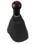 JMGTLSFA Gear Stick Cover Head for VW for Polo 6N 6N2 for Golf 3 MK3 for for Lupo 1996-2001 5/6 Speed Car Accessories Gear Shift Knob(Red 6 Speed 12MM)