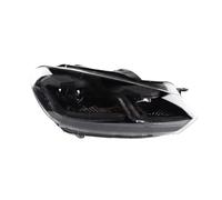 JMGTLSFA Headlight Assemblies For VW For Golf 6 2009-2012 LED Headlight DRL Signal Lamp For Halogen Only Car Styling Head(All LED Black)