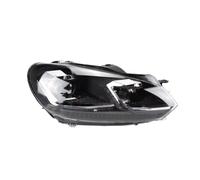 JMGTLSFA Headlight Assemblies For VW For Golf 6 2009-2012 LED Headlight DRL Signal Lamp For Halogen Only Car Styling Head(Tsi All LED Silver)