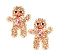 JMHACHY Christmas Earrings for Women - Cute Funny Xmas Ornament Earrings Dangle, Festive Christmas Parties Present for Girls, S, Zinc, No Gemstone