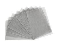 JMIATRY 10 Pcs 304 Stainless Steel Woven Wire Mesh Panels, 12 x 8 Inches Metal Mesh Sheet, 20 Mesh Air Vent Metal Mesh Panels for Air Brick, Windows, Door and Filter