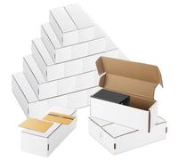 JMIATRY 24 PCS Card Storage Box Cardboard Sports Game Card Storage Collector Boxes Card Organizer for Trading Gaming Sports Cards Collecting