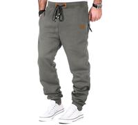 JMIERR Men's Fleece Sweatpants Tapered Joggers Drawstring Waist Athletic Gym Running Workout Track Pants with Zipper Pockets,Light Green,XL
