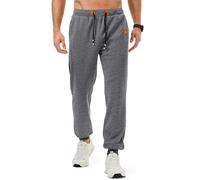 JMIERR Men's Sweatpants Casual Tapered Joggers Drawstring Waist Athletic Workout Track Pants,Dark Grey,XL