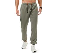 JMIERR Men's Sweatpants Casual Tapered Joggers Drawstring Waist Athletic Workout Track Pants,Green,XL