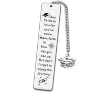 JMIMO 2026 Graduation Gifts for Her Him Inspirational Gift Bookmark for Women Men Her Him Sister Daughter Son Girlfriend Boyfriend Encouragement Bookmarks Book Lover Gifts