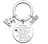 JMIMO 2026 Graduation Gifts Keyring for Her Him Class Of 2026 Graduation Presents for University College Middle High School Graduate 2026 Souvenir for Senior Masters Degree Student