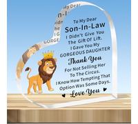 JMIMO Son in Law Gifts, Son in Law Gifts from Mother in Law, Gifts for Son in Law, Fathers Birthday Gifts for Son in Laws