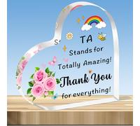 JMIMO TA Gifts Teaching Assistant Gifts Thank You Appreciation Gifts for Teaching Assistan Birthday Christmas Teacher's Day Present Keepsake