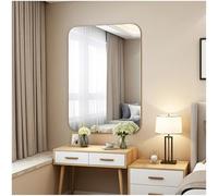 JMITHA Frameless Bathroom Rectangle Mirror 40x60cm Wall Mirror Modern HD Glass Rectangle Wall Mirrors for Bedroom Living Room Hallway Bathroom