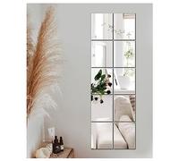 JMITHA Self Adhesive Mirror Tiles 15x23cm Frameless HD Glass Wall Mirror Full Length Mirrors Bathroom Mirrors Stick on Mirrors for Walls Living Room Home Decor