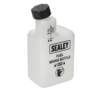Sealey JMIX01 2 Stroke Petrol/Fuel Mixing Bottle, 1L , White