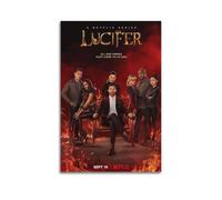 JMKJMJP Lucifer Morningstar PosterFilm Poster TV Series Art Poster Printing Poster For House Building Aesthetic Decoration Canvas Wall Art Bedroom Decor12x18inch(30x45cm) Unframe-style-34