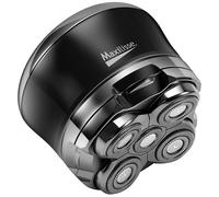 JML A002476 Maxilisse Rotary Head Shaver - Black, Black