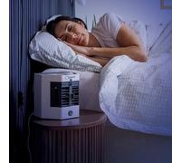 JML Chillmax Air Freeze Breeze Cooler - Portable Fan with Ice Pack Insert & Mist Spray - Water Air Cooler with Multi-Direction Air Vent - Quiet, Lightweight, Small Fan & Humidifier