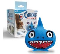 JML Chuckle Chums Dog Toy - a Fun Birthday Present, Interactive Dog Toys with Motion Activated Sounds and Movements, Enrichment Toy, Boredom Relief, Durable, Machine Washable Pet Companion, Shark