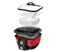 JML Go Chef Multi Cooker - 5L 8 in 1 Electric Slow Cooker Pot, Roast, Slow Cook, Steam, Poach, Fry, Boil, Bake and Fondue - Easy to Use, Non Stick - Great Rice Cooker and Deep Fat Fryer