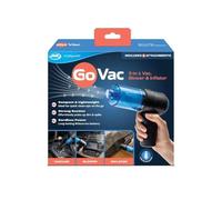 JML Go Vac Cordless Vacuum Cleaner - Lightweight, Compact Handheld with 2-in-1 Suction and Blower Function - Portable, Rechargeable Device for Car, Home, Kitchen and Garage