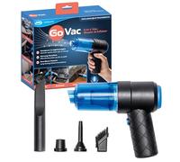 JML Go Vac Cordless Vacuum Cleaner - Lightweight, Compact Handheld with 2-in-1 Suction and Blower Function - Portable, Rechargeable Device for Car, Home, Kitchen and Garage