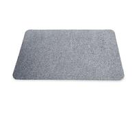 JML Hydro Wonder XL - Super-comfy shower mat that never stains or blocks your drains - Grey
