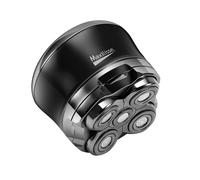 JML Maxilisse Head Shaver for Men - Professional Electric Shaver with 5 Floating Heads, Cordless, Rechargeable & Lightweight Design with Ergonomic Comfort Grip for Ultra-Close Smooth Head Shaving